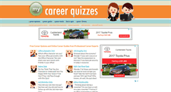 Desktop Screenshot of dev.mycareerquizzes.com